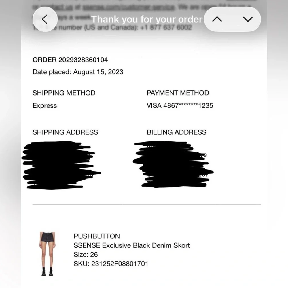 Pushbutton skort - Picture 2 of 2